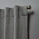 preview thumbnail 27 of 37, Nicole Miller Mellow Slub Textured Hidden Tab Top Panel Pair