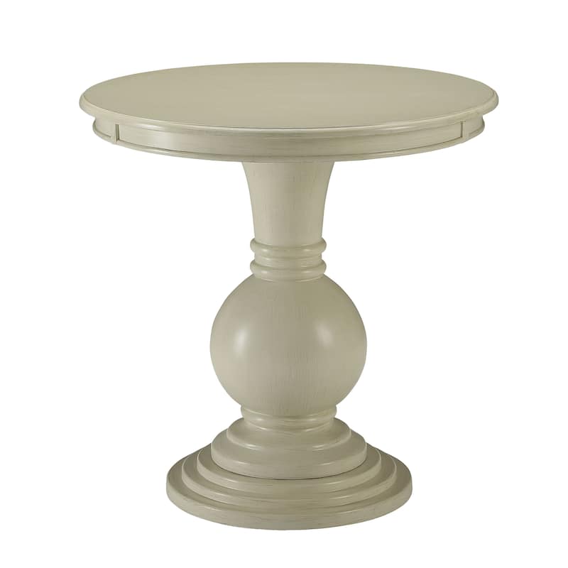 Modern Designs Callisto Wooden Accent Side Table - Antique White
