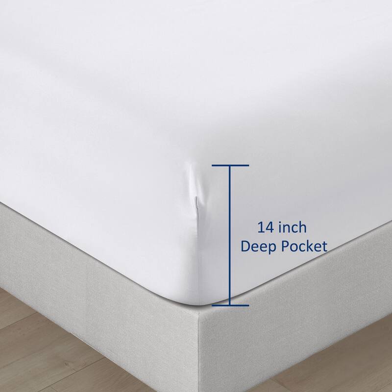 Nanshing 4-Piece Special Cooling Ultra Soft Polyester Sheet Set