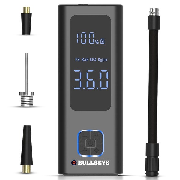 Bullseye Pocket Air Portable Electric Compressor - Bed Bath