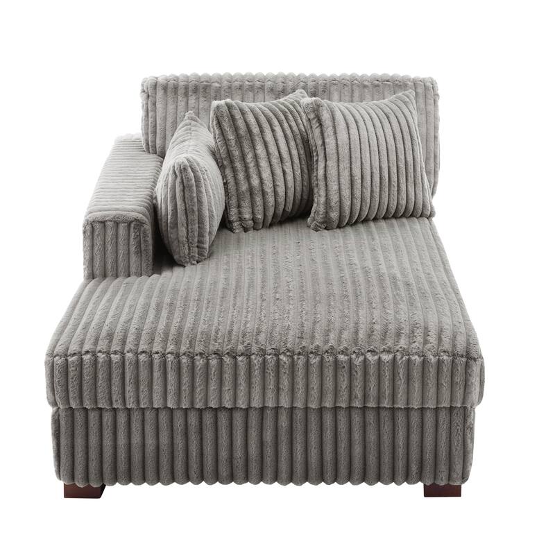 DREAMSIDEA Modern Oversized Chaise Lounge Sofa for Living Room