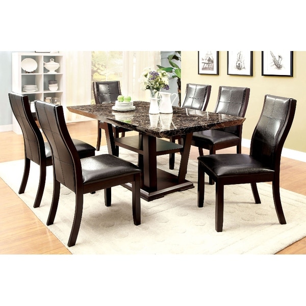 Black and outlet cherry dining set