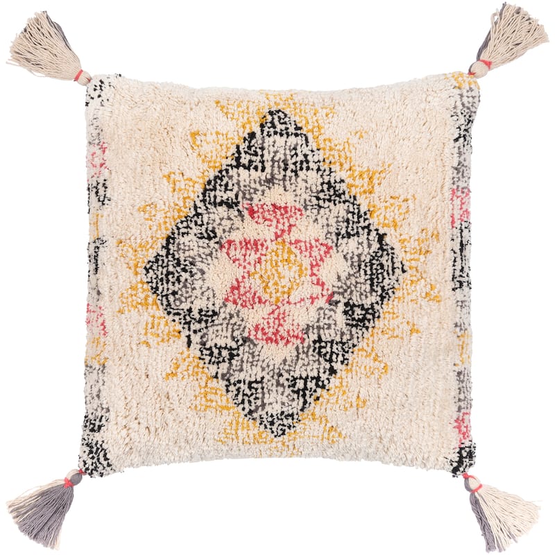 Loretta Diamond Geometric Bohemian Throw Pillow