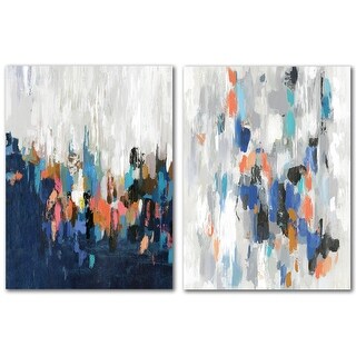 Speciality by PI Creative Art 2 Piece Wrapped Canvas Wall Art Set - Bed ...