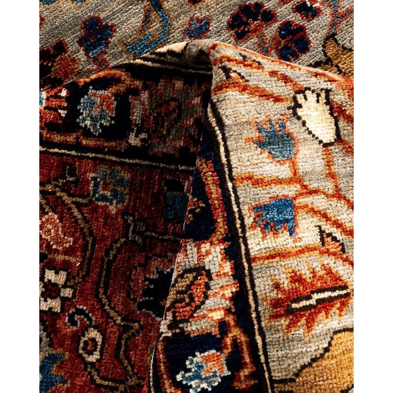 Serapi One-of-a-Kind Hand-Knotted Area Rug - Beige, 9' 0" x 11' 10" - 9' 0" x 11' 10"