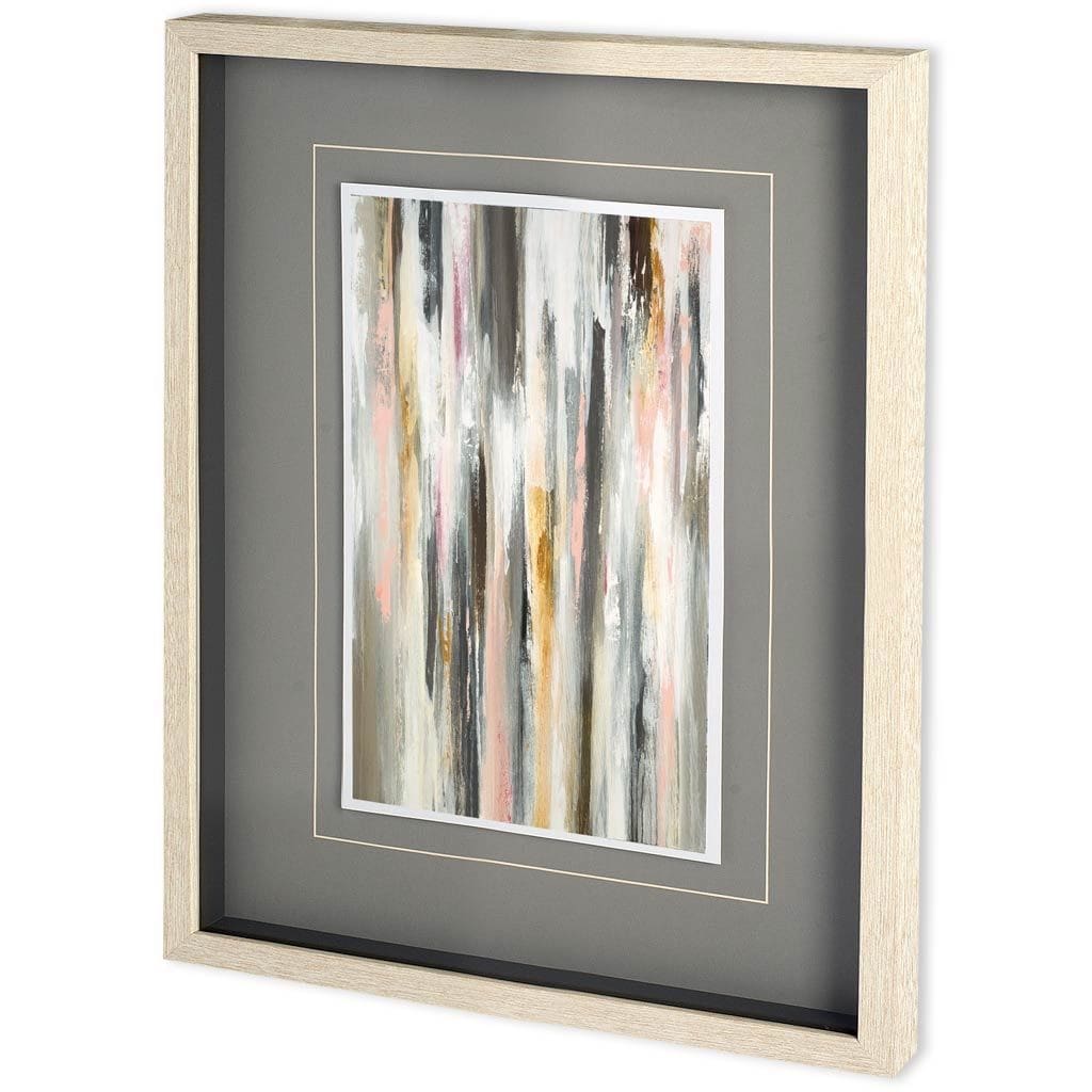 Mercana Color Ripple II by Lisa Ridgers a Framed Art Print Matted under Glass
