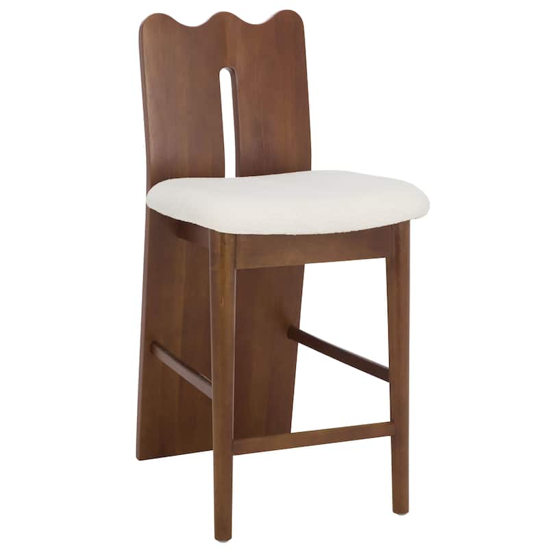 SAFAVIEH Home Kieran Counter Stool - 19"W x 21"D x 37"H