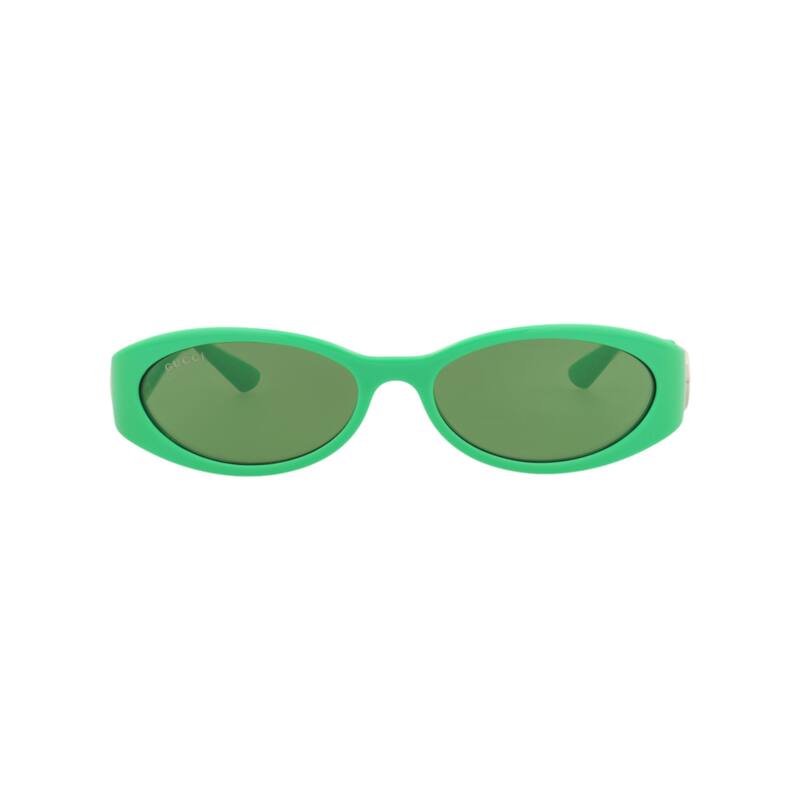 Gucci Round-Frame Injection Sunglasses - Green Green Green - Green - Green Lens