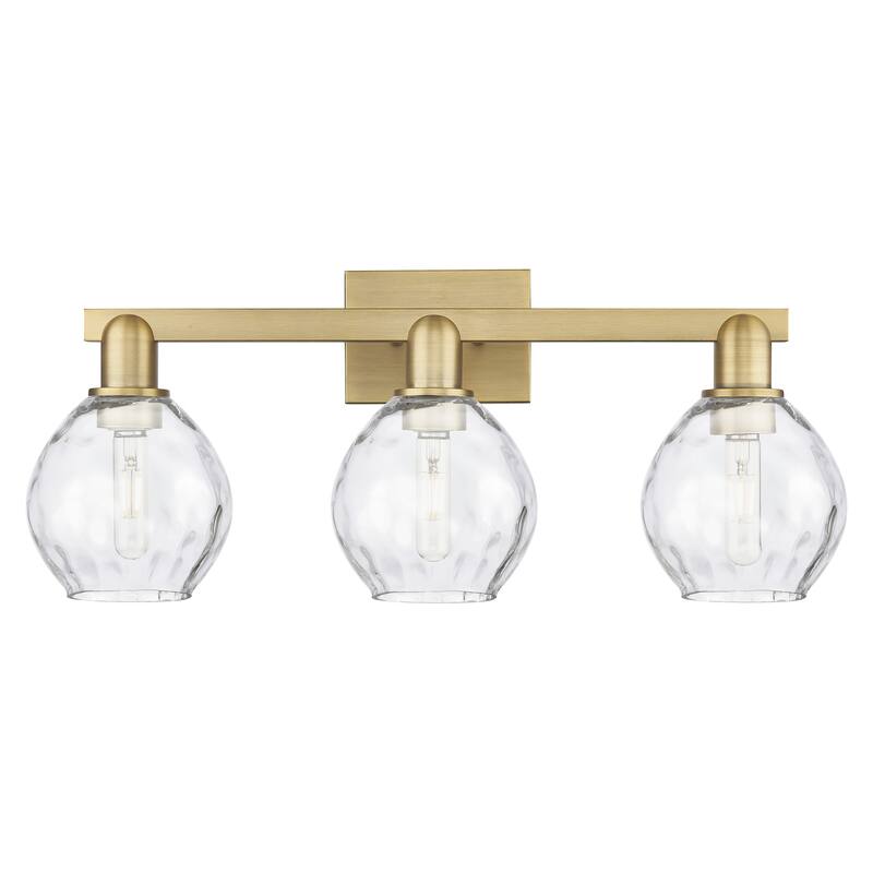 Innovations Lighting 716-3W-11-25 Waverly Vanity Waverly 3 Light 25" - Brushed Brass / Clear