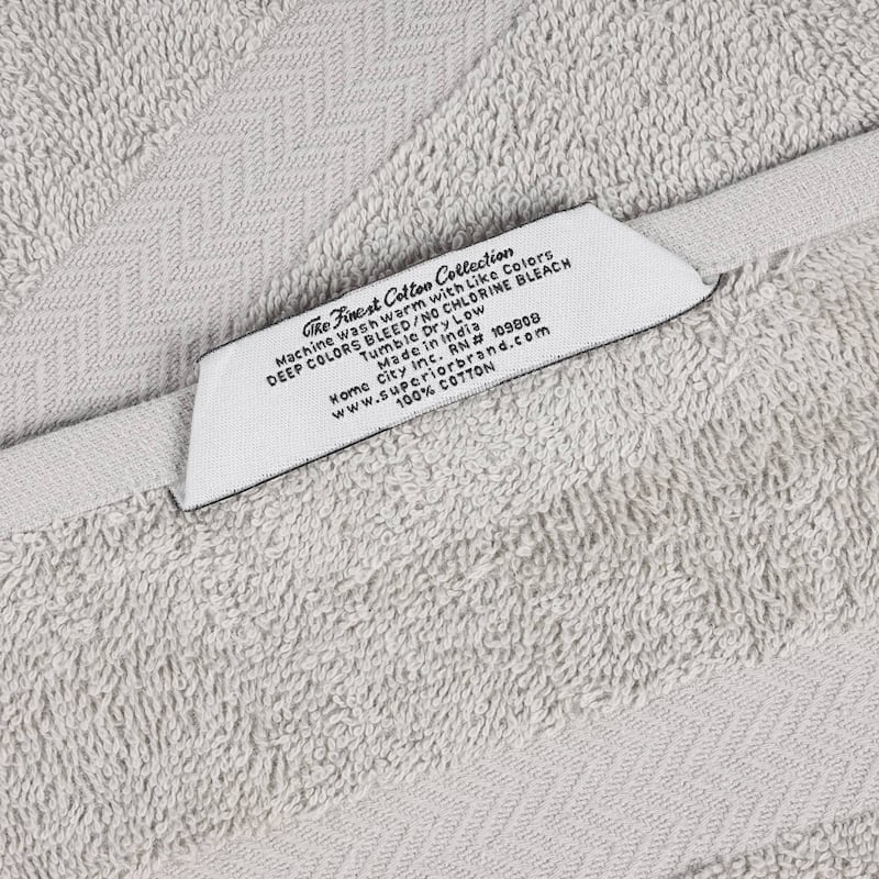 Superior Franklin Cotton Lightweight Face Towel Washcloth Set of 24