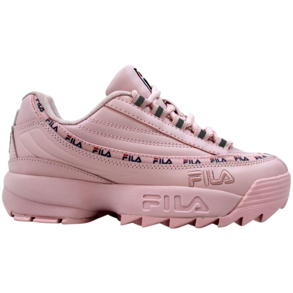 pink womens fila shoes