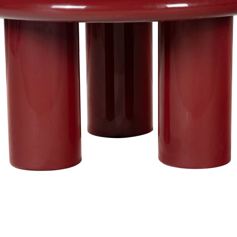 SAFAVIEH Couture Lollita Round Concrete Coffee Table - 35"W x 35"D x 18"H