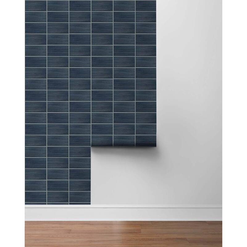 Luxe Haven Rib Tile Peel and Stick Wallpaper