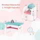 preview thumbnail 29 of 28, Costway 3-Piece Kids Table and Chair Set Toddler Activity Study Desk - See Details