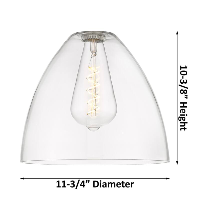 Innovations Lighting 434-1P-11-12 Crown Point Pendant Dome Crown Point