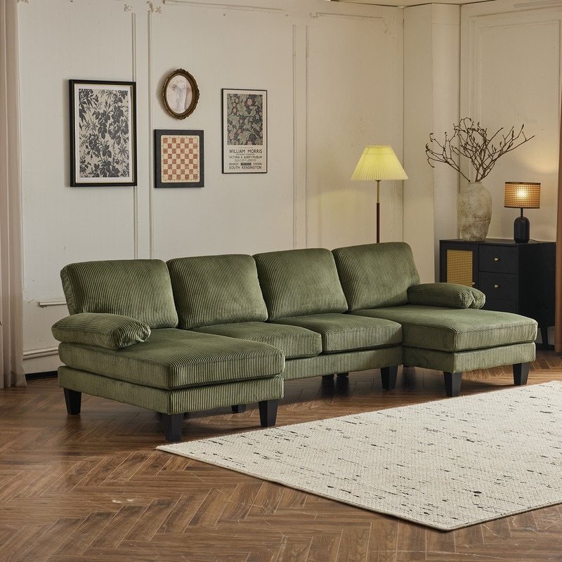110‘’ W U-Shape Sectionals