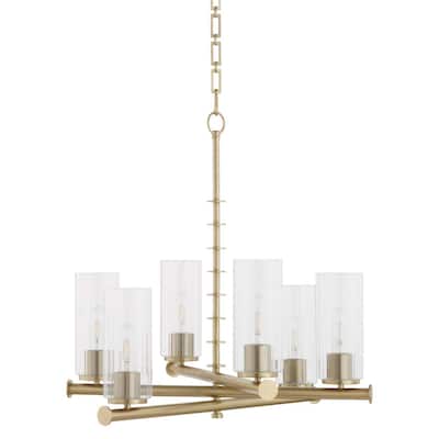 Quorum International 641-6 Mercier 6 Light 26" Wide Chandelier