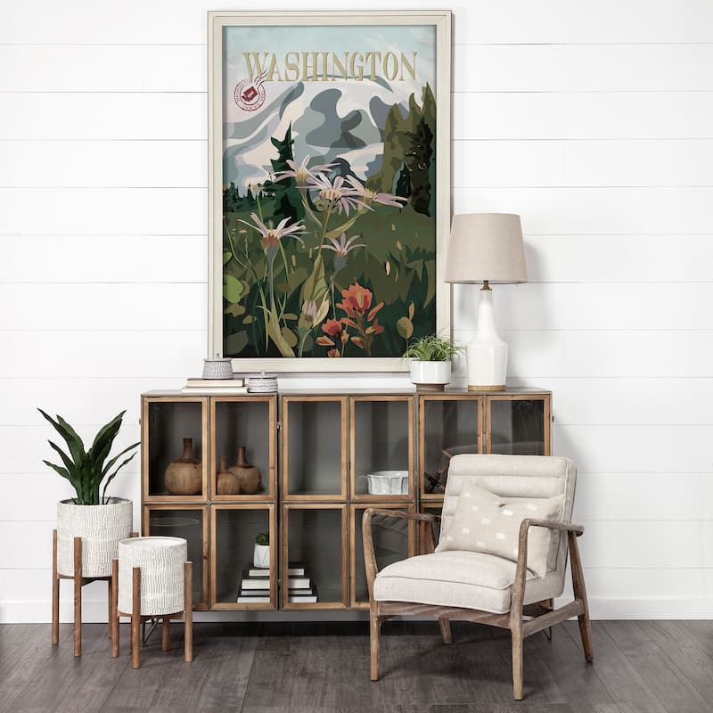 Washington Go (XL) Framed Art Print