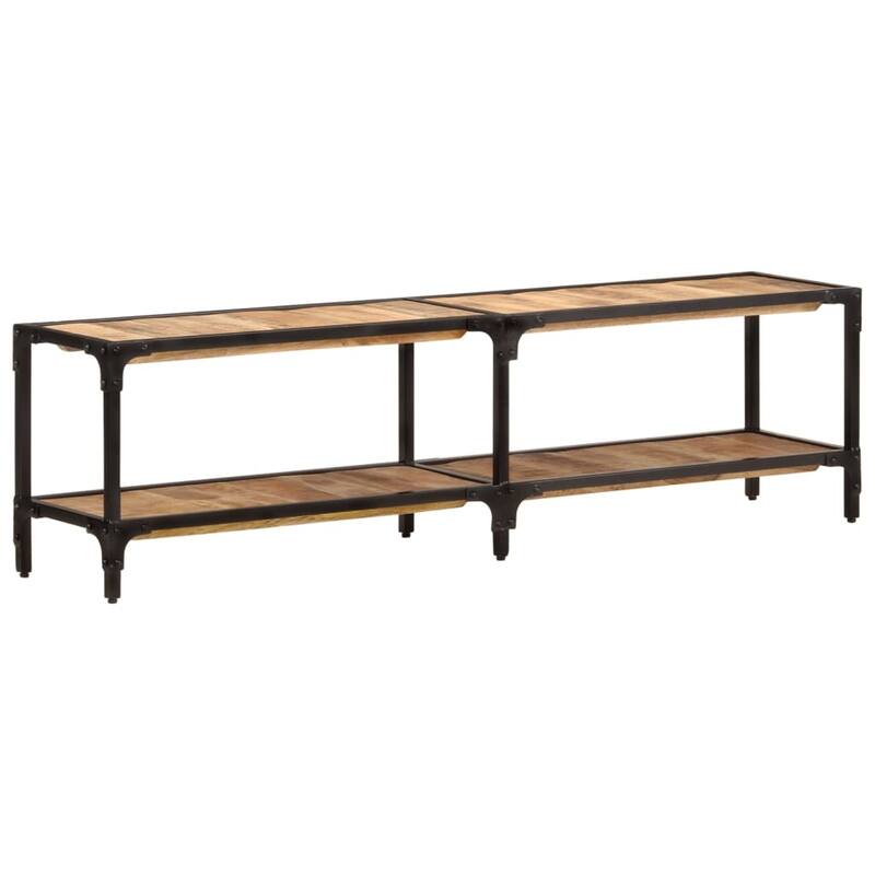 vidaXL TV Stand 59.1"x11.8"x16.1" Solid Wood Reclaimed - 59.1" x 11.8" x 16.1"
