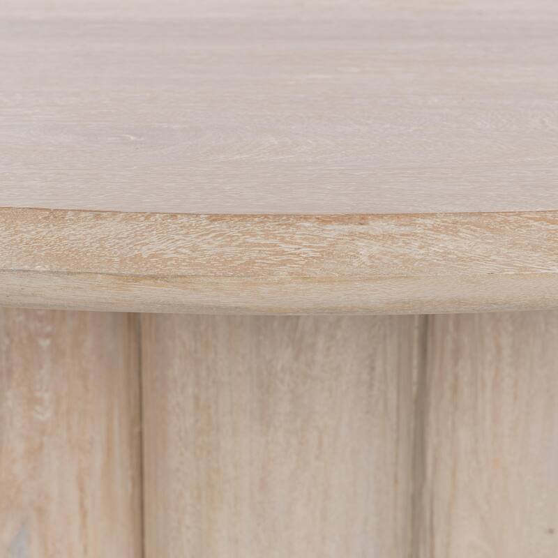 Beau 60" Mango Wood Round Dining Table by Kosas Home