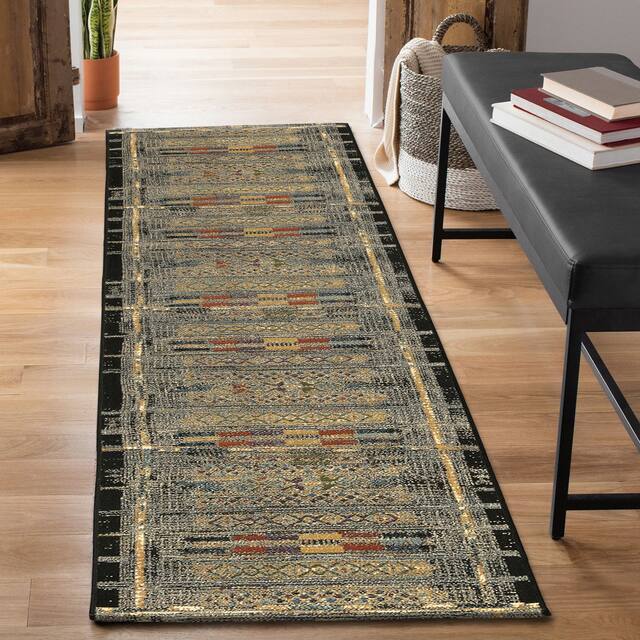 Liora Manne Marina Tribal Stripe Indoor/Outdoor Rug