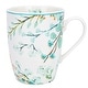 preview thumbnail 2 of 6, STP Goods Green Blossom Coffee Tea Bone China Mug in A Gift Box