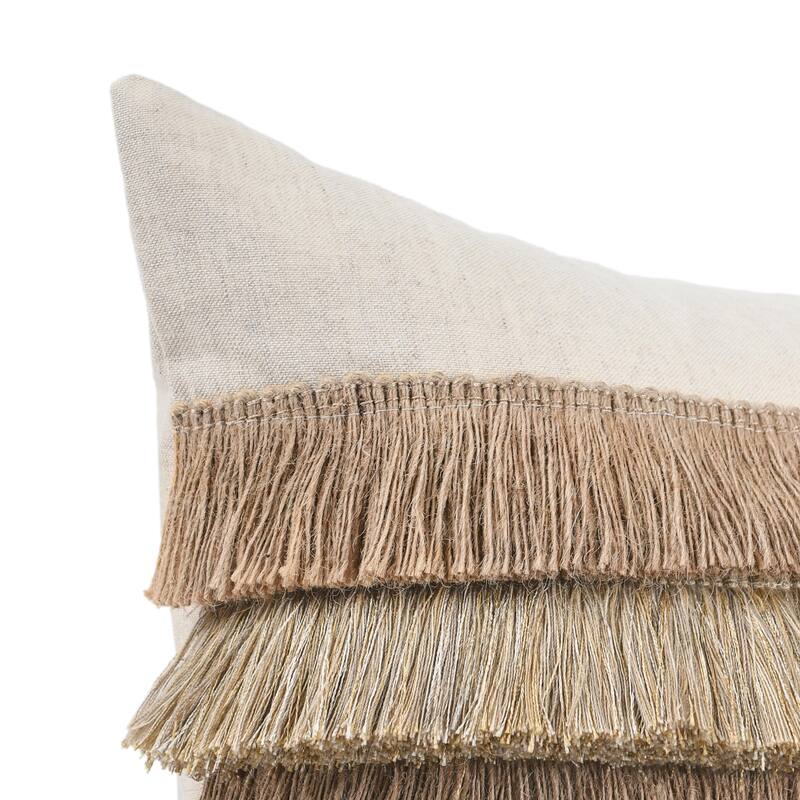 Villa by Classic Home Amon Linen Blend Throw Pillow