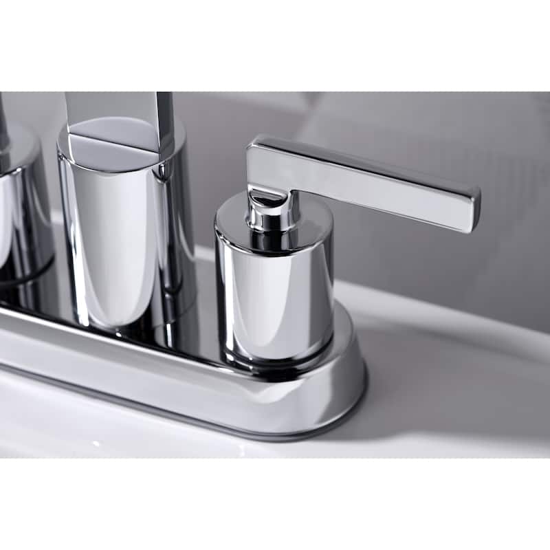 Ultra Faucets Ardua Collection Two-Handle 4" Centerset Lavatory Faucet