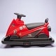 preview thumbnail 23 of 36, 12V Electric Bumper Car for Kids Ages 3-5, 360° Spin Ride-On with LED Lights, Collision Sounds, Horn & Music, Dual Motor Drive