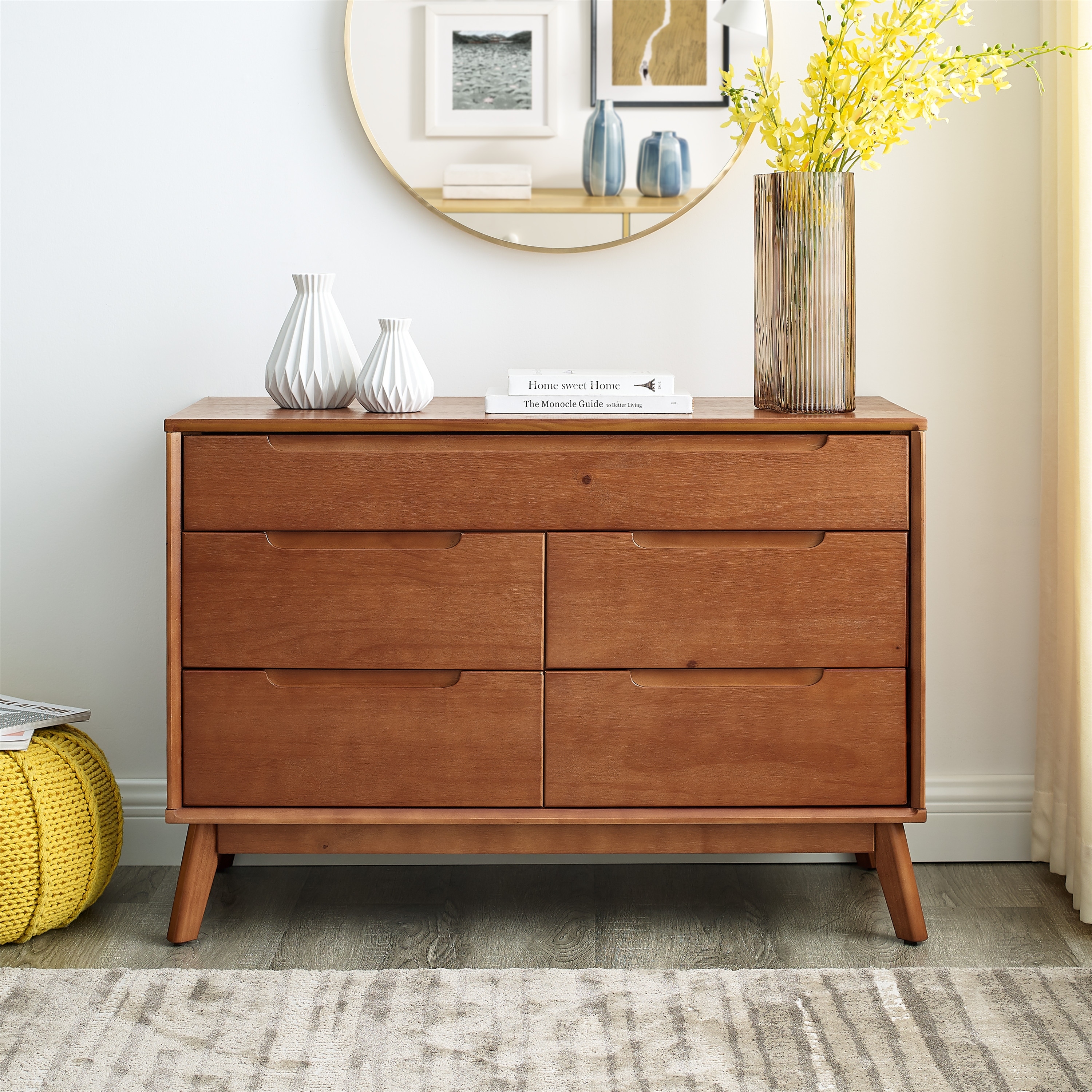 Mid century sales bedroom dresser