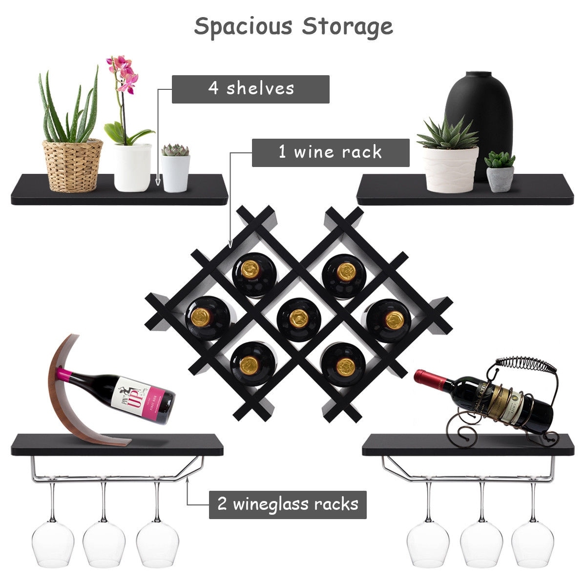 https://ak1.ostkcdn.com/images/products/is/images/direct/2fdc539b5a9b7559d9b873021f2cc462afb19ce2/Gymax-Set-of-5-Wall-Mount-Wine-Rack-Set-Storage-Shelves-and-Glass-Holder-Black.jpg