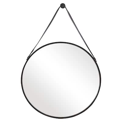 Antique Bronze Round Mirror