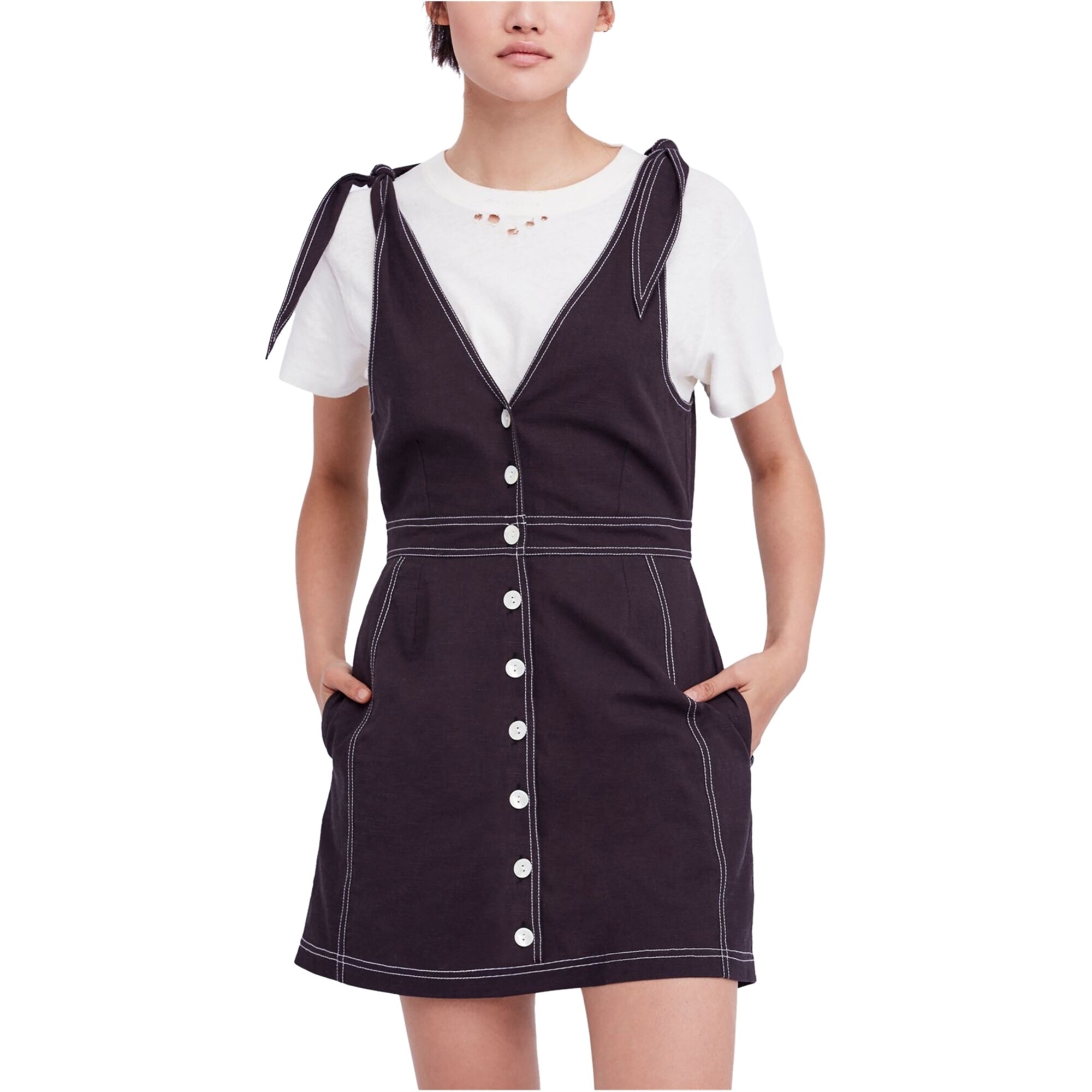 free people about town mini dress Robe Mini About Town