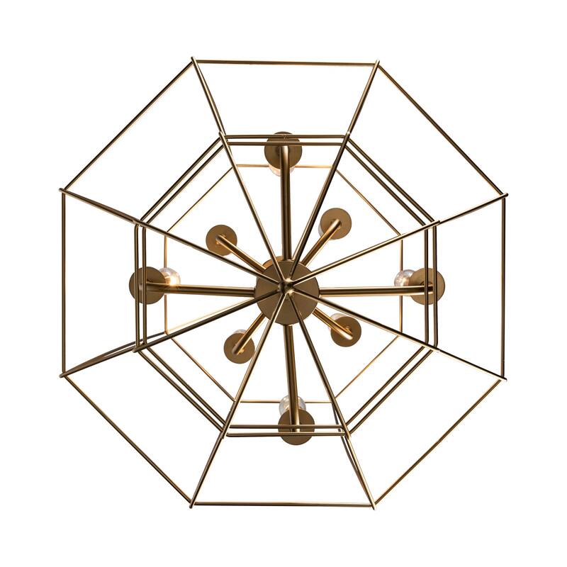 Trans Globe Lighting 11488 Journey 8 Light 20" Wide Taper Candle