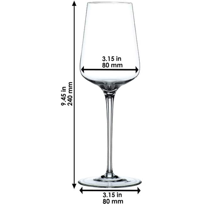 Nachtmann Set of 4 ViNova White Wine Glasses - 13 oz.