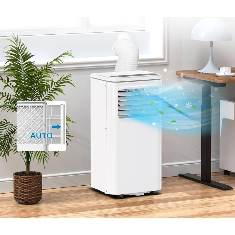 8,000Btu Portable Air Conditioners, Cooling Up to 350 sq.ft - White