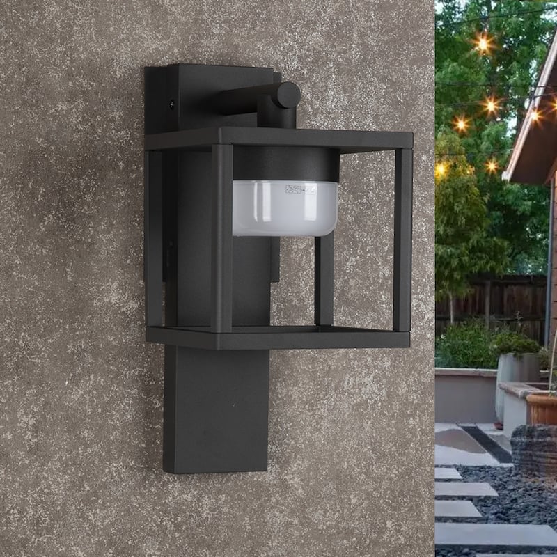 Wall Sconce Replaceable GX53 LED Bulb Porch Light 6.5W Modern Waterproof Wall Lamps 650 Lumen 3000k Warm White