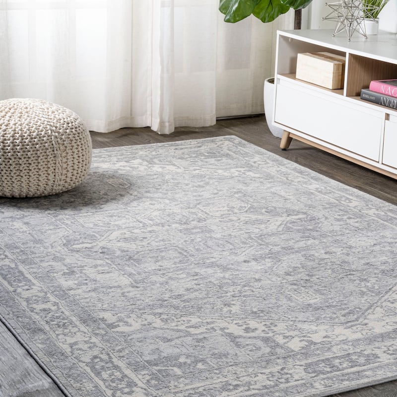 JONATHAN Y Traditional Persian Vintage Medallion Area Rug