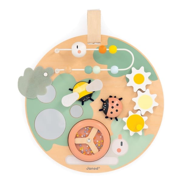 slide 2 of 4, Janod Sweet Cocoon - Busy Board Multi