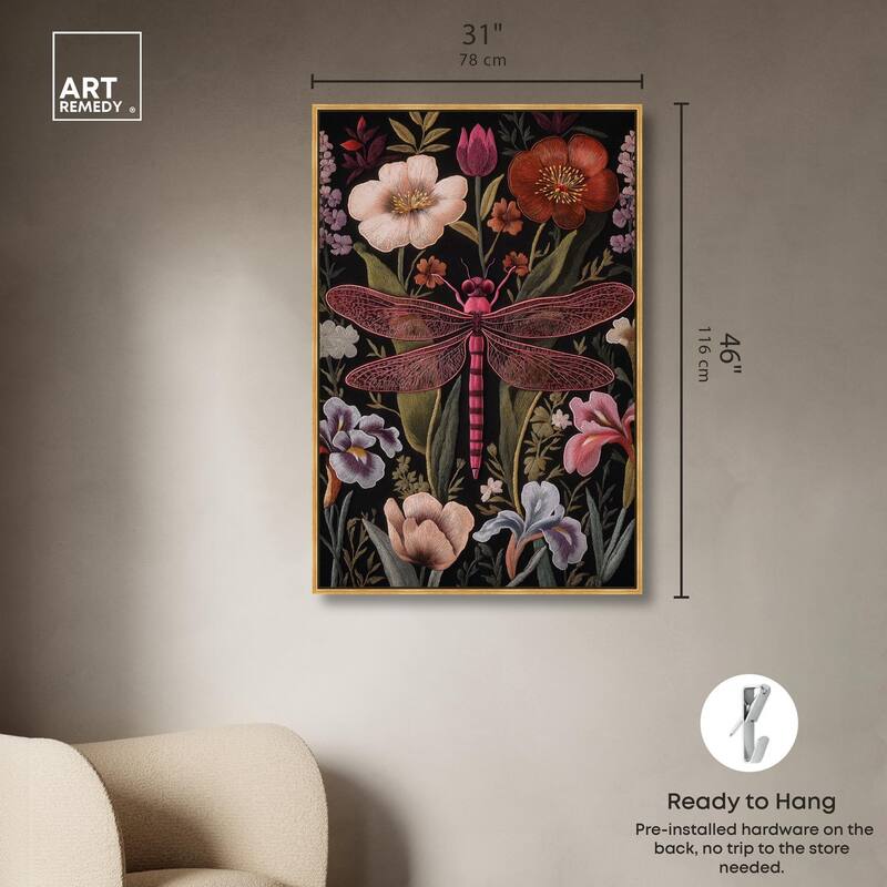 Ruby Reed Rider I Canvas by Art Remedy