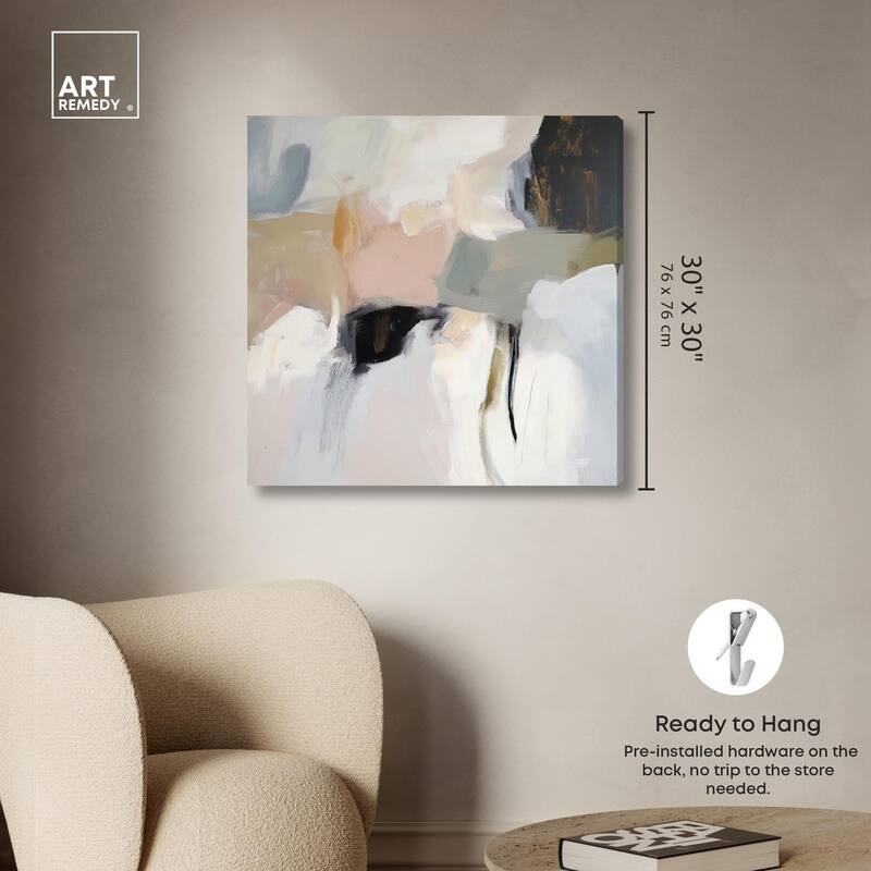 Softened Encounters I Canvas by Art Remedy, Gallery Wrapped