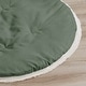 preview thumbnail 3 of 2, Sweet Jojo Designs Dark Green Boho Boy Girl Gender Neutral Baby Tummy Time Playmat Sage Modern Bohemian Farmhouse Diamond Tuft