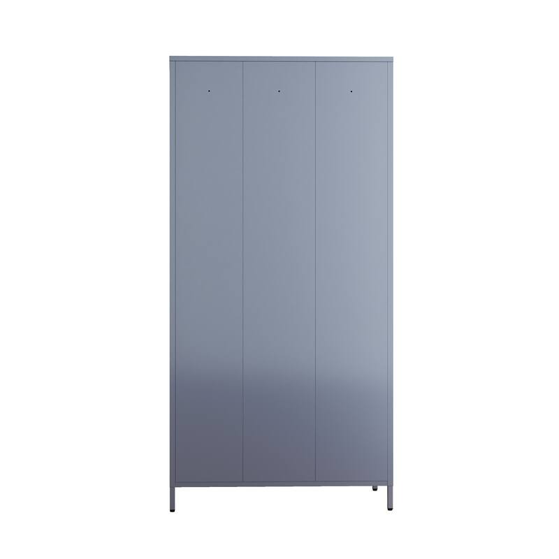 9 Door 72"H Metal Lockers With Lock