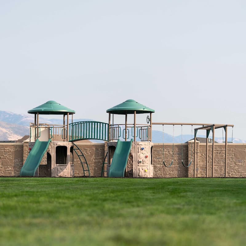 Lifetime Double Adventure Tower with Monkey Bars