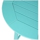 preview thumbnail 31 of 111, Polytrends Laguna Hdpe All Weather Outdoor Patio 35" Round Counter Table