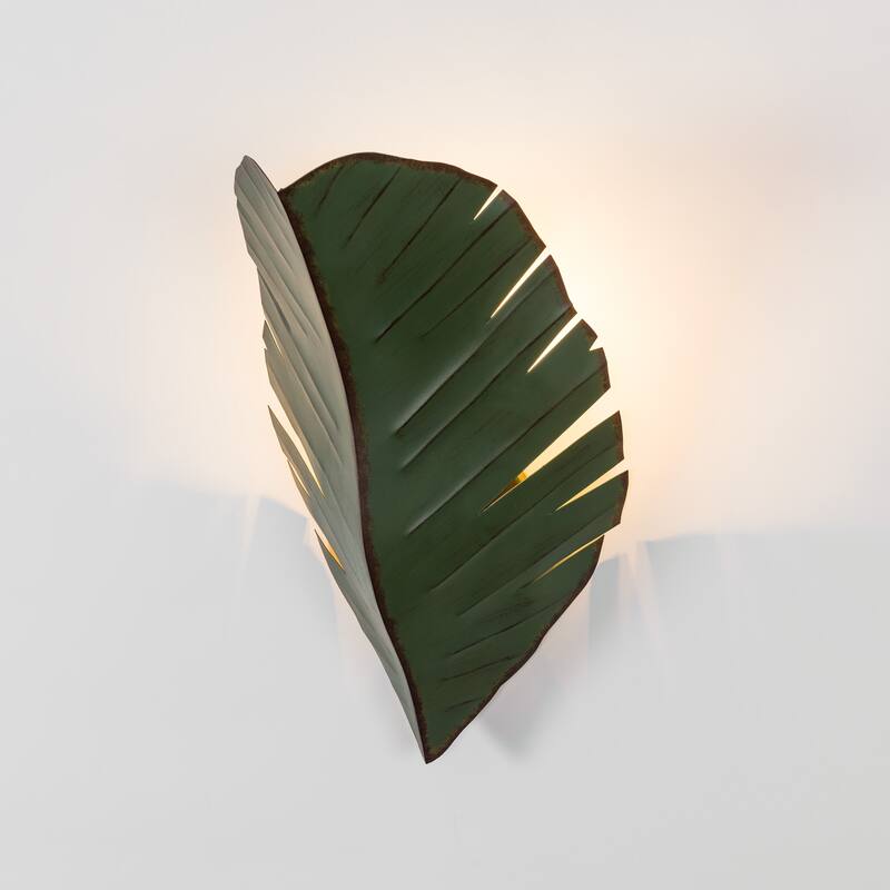 Varaluz Banana Leaf Wall Sconce - 2-Light - Banana Leaf