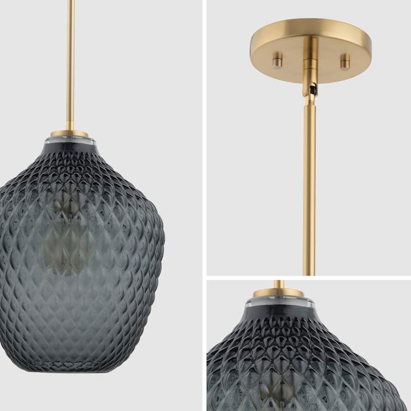 Brio Lighting Lavine Glass Mini Pendant Light