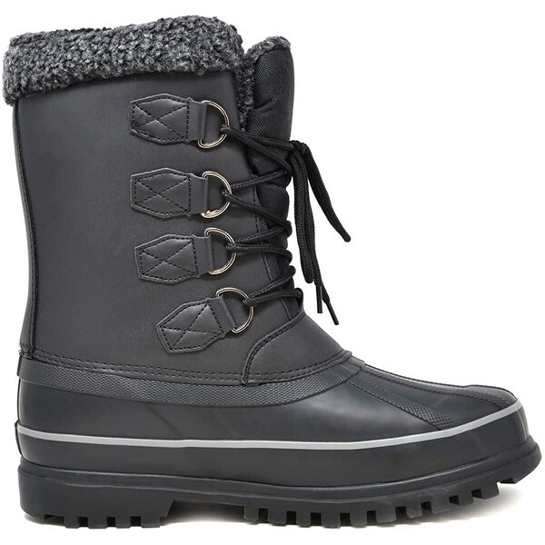 dream pairs men's insulated waterproof winter snow boots