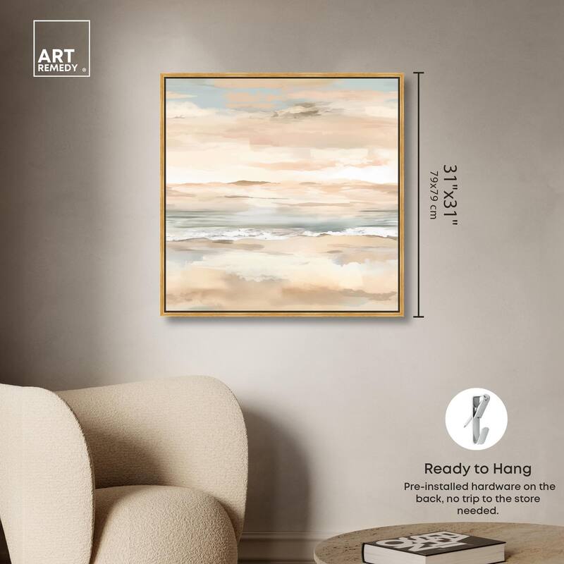 Roseate Skyfall II Canvas by Art Remedy