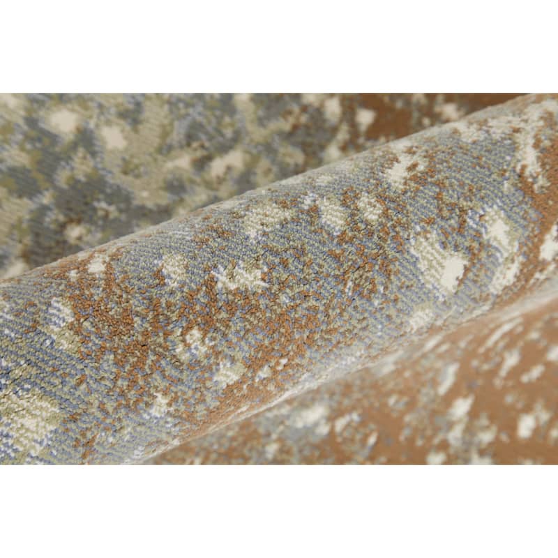 Grand Bazaar Takara Machine Made Abstract Modern Area Rug